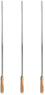 Barbecook Churrasco skewers l65cm 3st