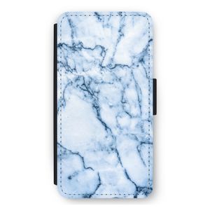 Blauw marmer: iPhone 11 Pro Max Flip Hoesje