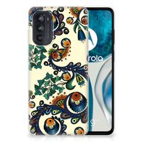 Siliconen Hoesje Motorola Moto G52/G82 Barok Flower