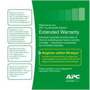 APC Service Pack-08: +3 jaar garantie upgrade garantie