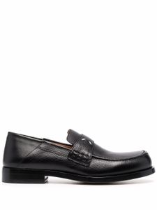 Maison Margiela mocassins en cuir à 4 coutures - Noir