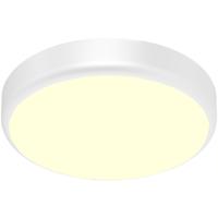 LED Plafondlamp met Bewegings- en Dagsensor - 20W 3000K 2000lm IP54 - Wit