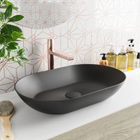 MONDIAZ ONNI Waskom solid surface 55cm kleur Urban / Urban