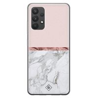 Samsung Galaxy A32 4G siliconen telefoonhoesje - Rose all day