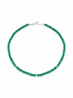 Mateo collier en or 14ct orné de diamants et malachite