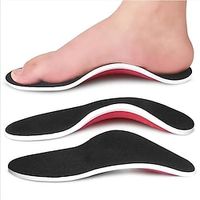 orthopedische inlegzolen voor platte voet orthesen gel schoenen zool insert pad steunzool pad voor fasciitis plantaris voeten zorg mannen vrouwen Lightinthebox