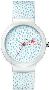 Lacoste horlogeband 2020096 / LC-46-4-47-2576 Rubber Blauw 14mm