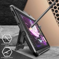 Supcase Unicorn Beetle Pro Samsung Galaxy Tab S6 Lite 2020/2022/2024 Hybrid Case - Zwart - thumbnail