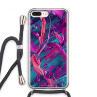 Pink Clouds: iPhone 7 PLUS Transparant Hoesje met koord