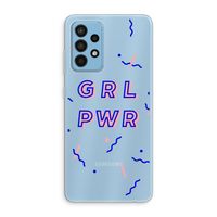 GRL PWR: Samsung Galaxy A52 Transparant Hoesje