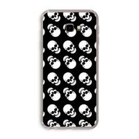 Musketon Skulls: Samsung Galaxy J4 Plus Transparant Hoesje