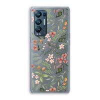 Sweet little flowers: Oppo Find X3 Neo Transparant Hoesje