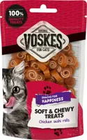 Voskes kattensnack Sushi rolls kip 60g