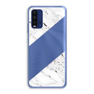 Biggest stripe: Xiaomi Redmi 9T Transparant Hoesje