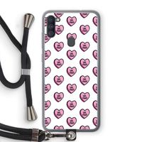 GIRL POWER: Samsung Galaxy A11 Transparant Hoesje met koord