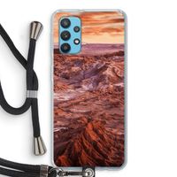 Mars: Samsung Galaxy A32 4G Transparant Hoesje met koord