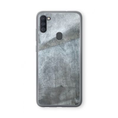 Grey Stone: Samsung Galaxy A11 Transparant Hoesje