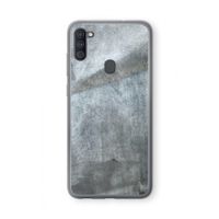 Grey Stone: Samsung Galaxy A11 Transparant Hoesje