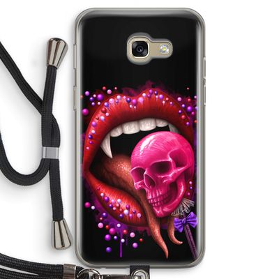 Dodelijk zoet: Samsung Galaxy A5 (2017) Transparant Hoesje met koord