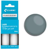 Cube touch-up pen set artic blue matt