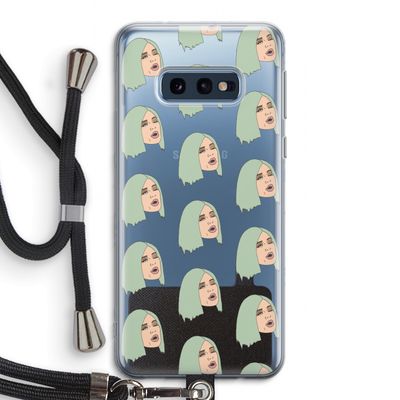 King Kylie: Samsung Galaxy S10e Transparant Hoesje met koord