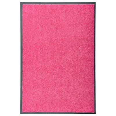 VidaXL Deurmat wasbaar 60x90 cm roze