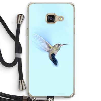 Kolibri: Samsung Galaxy A3 (2016) Transparant Hoesje met koord