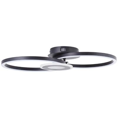 Brilliant PlafondlampBray rond zwart - G99904A06