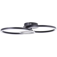 Brilliant PlafondlampBray rond zwart - G99904A06