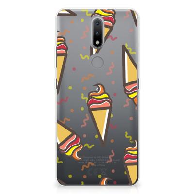 Nokia 2.4 | Siliconen Case | Icecream