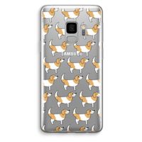 Doggy: Samsung Galaxy S9 Transparant Hoesje Doggy: Samsung Galaxy S9 Transparant Hoesje