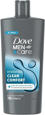 Dove Men+Care Hydrating Clean Comfort - Body, Face & Hairwash