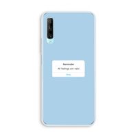 Reminder: Huawei P Smart Pro Transparant Hoesje