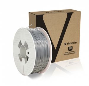 Verbatim 55319 Filament PLA kunststof 1.75 mm 1000 g Grijs 1 stuk(s)