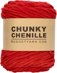 Budgetyarn Chunky Chenille 030 Red Wine