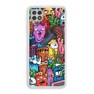 Vexx Mixtape: Samsung Galaxy A22 4G Transparant Hoesje