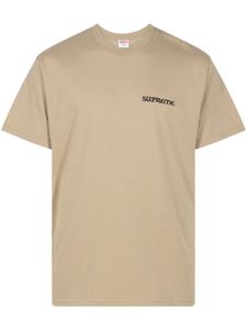 Supreme t-shirt Worship en coton - Tons neutres