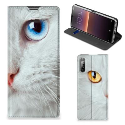 Sony Xperia L4 | Hoesje maken | Witte Kat