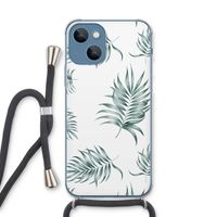 Simple leaves: iPhone 13 Transparant Hoesje met koord