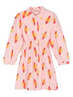 The Animals Observatory robe-chemise Dolphin en coton - Rose - thumbnail