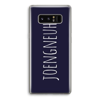 Joengneuh!: Samsung Galaxy Note 8 Transparant Hoesje