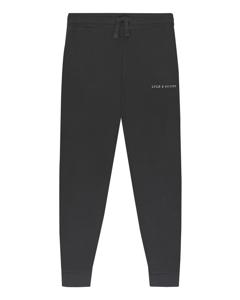 Lyle & Scott Sweat broek Script - Gun metal grijs