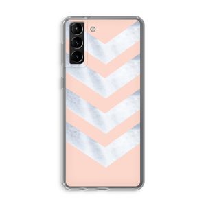 Marmeren pijlen: Samsung Galaxy S21 Plus Transparant Hoesje