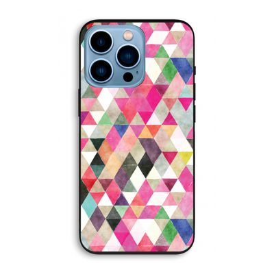 Gekleurde driehoekjes: iPhone 13 Pro Biologisch afbreekbaar hoesje