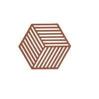 Zone - Hexagon - Onderzetter Terracotta - thumbnail