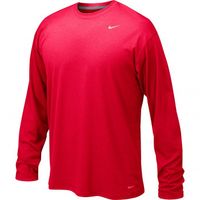 Nike Youth Legend Boy's Long-Sleeve T-Shirt Red - thumbnail