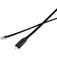 Renkforce USB-C, RJ45 Adapterkabel Voor consolepoort (router/switch) 1.80 m Zwart