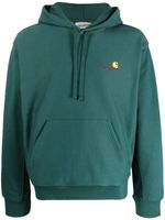 Carhartt WIP hoodie en coton à logo brodé - Vert