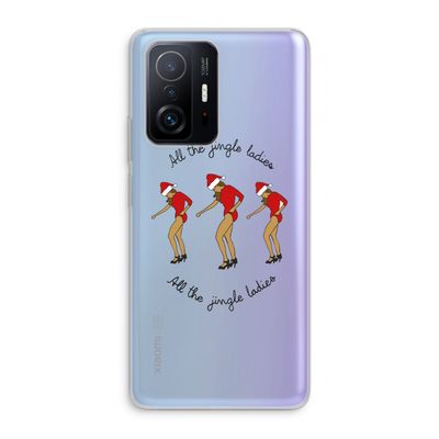 Jingle Ladies: Xiaomi 11T Pro Transparant Hoesje