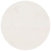 Tafelblad 50x2,5 cm massief grenenhout wit